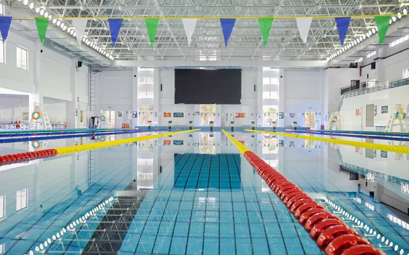 湖南師范大學(xué)-泳池項(xiàng)目案例鑒賞實(shí)拍圖