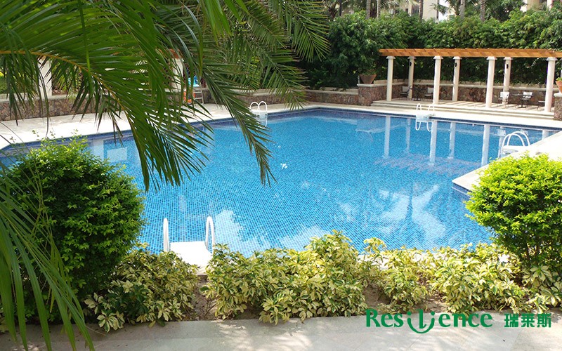 海南陵水雅居樂清水灣-泳池項目案例鑒賞實拍圖