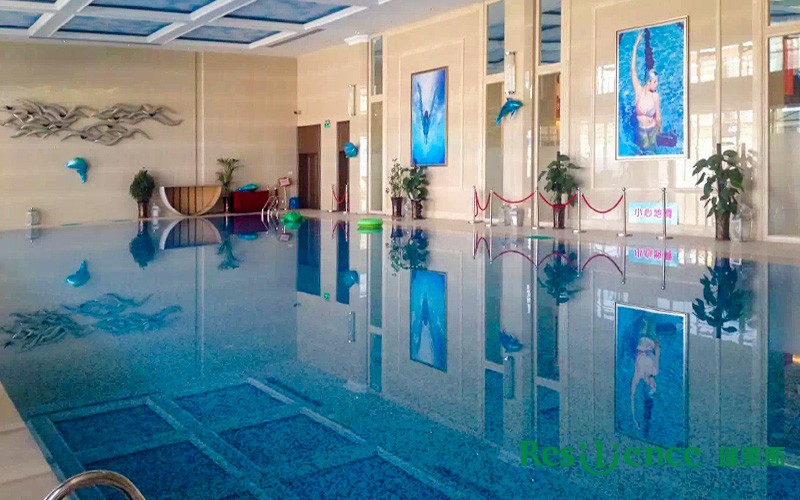 蘭州保利領(lǐng)秀山-泳池項目案例鑒賞實拍圖