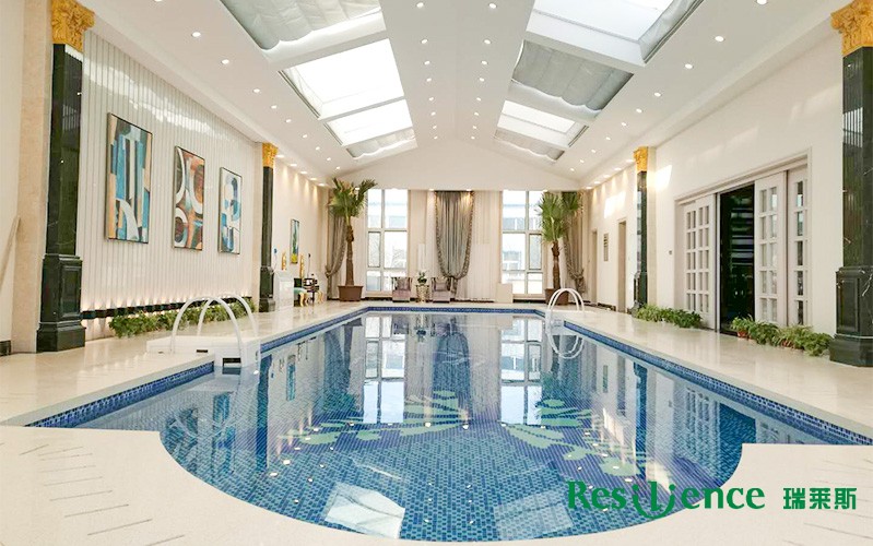 內(nèi)蒙古呼和浩特私家別墅室內(nèi)泳池-泳池項(xiàng)目案例鑒賞實(shí)拍圖