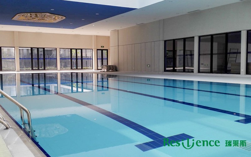 江蘇足球俱樂部徐莊訓練基地-泳池項目案例鑒賞實拍圖